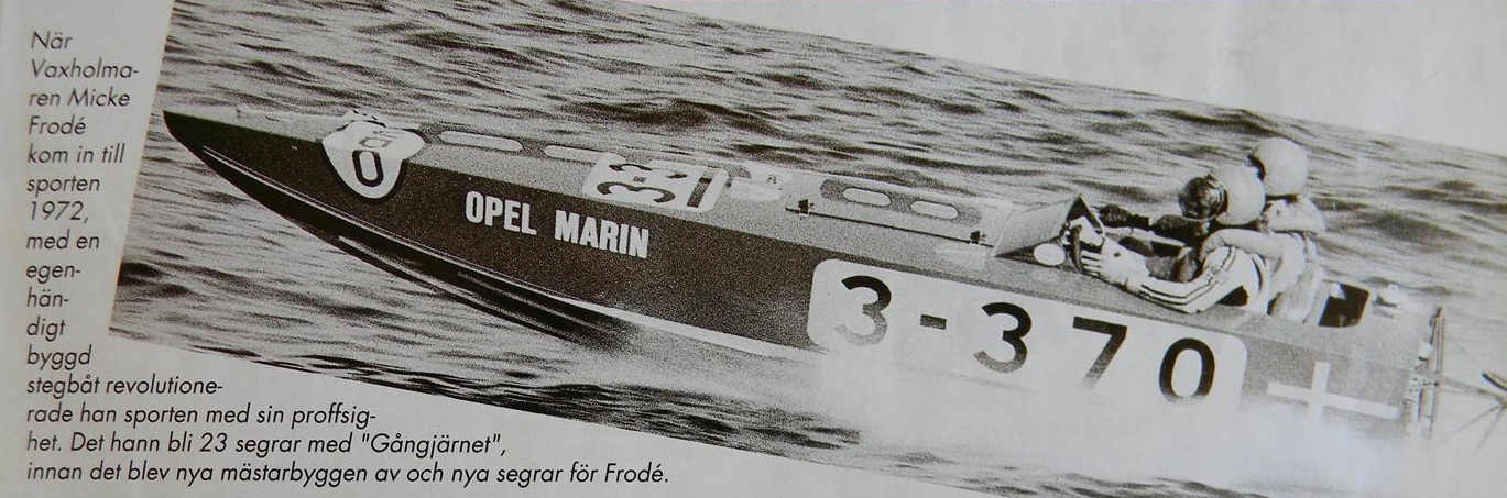 Vi Båtägare firar 50 åringen.. Svenska Racerbåtsförbundet 1998