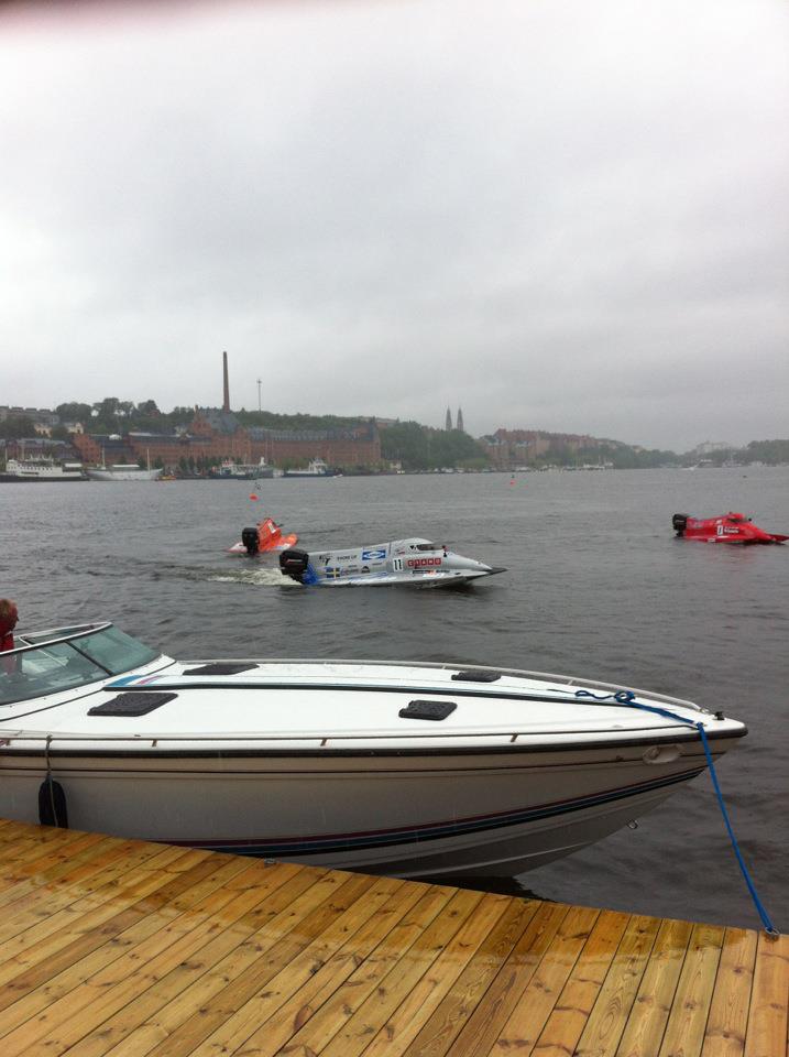 Med lite tur klarnar det upp över Riddarfjärden straxt..