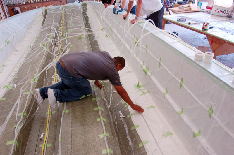 Layup begins on M41 Widebody from DCB