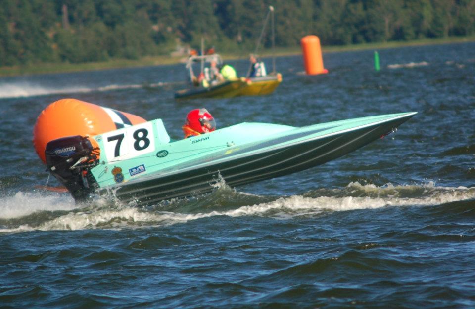 Young “Swede”..Morgan Jernfast  the 2012 UIM GT15 World Champion