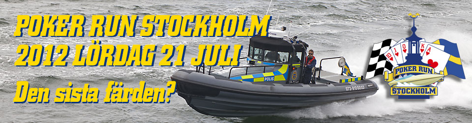 Poker Run Stockholm 21 Juli 2012