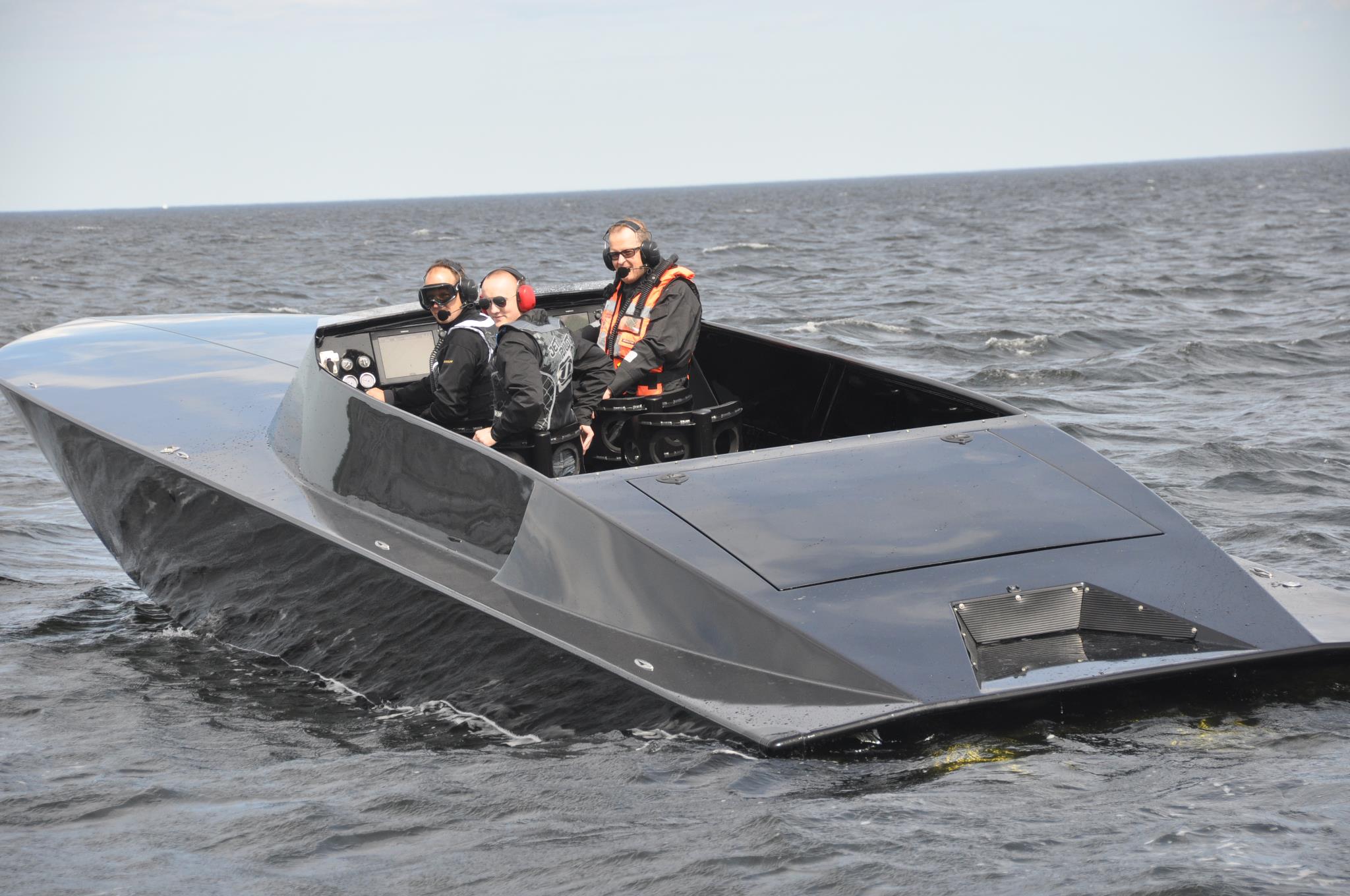 Läckraste åskådarbåten under Roslagsloppet 2012