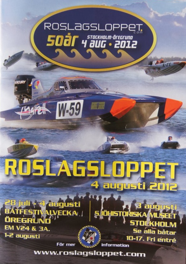 Roslagsloppet 2012 körs nu på Lördag Augusti 4