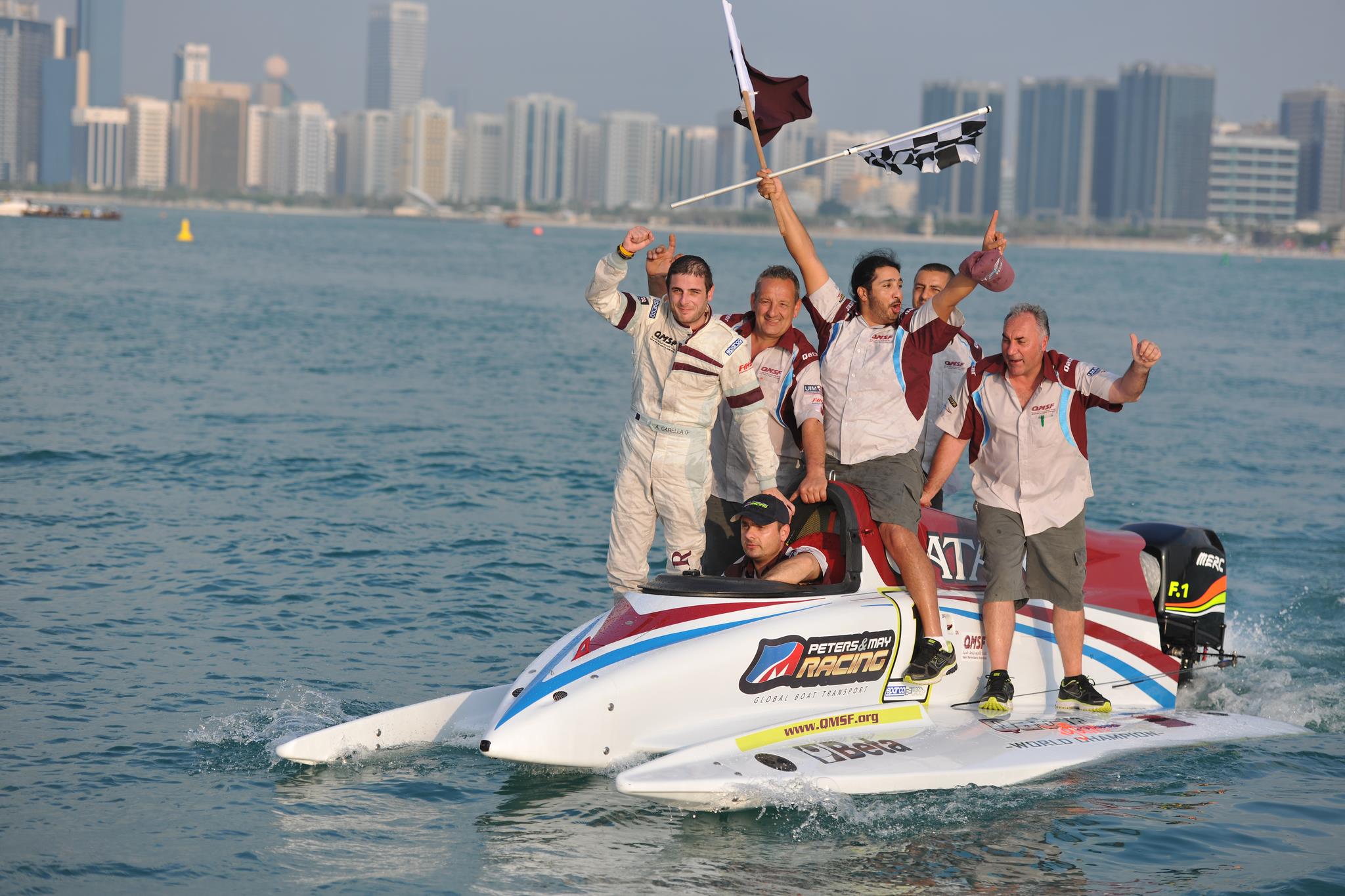 The big winner in F1 Abu Dhabi  is Alex Carella…  the 2012 World Champ.